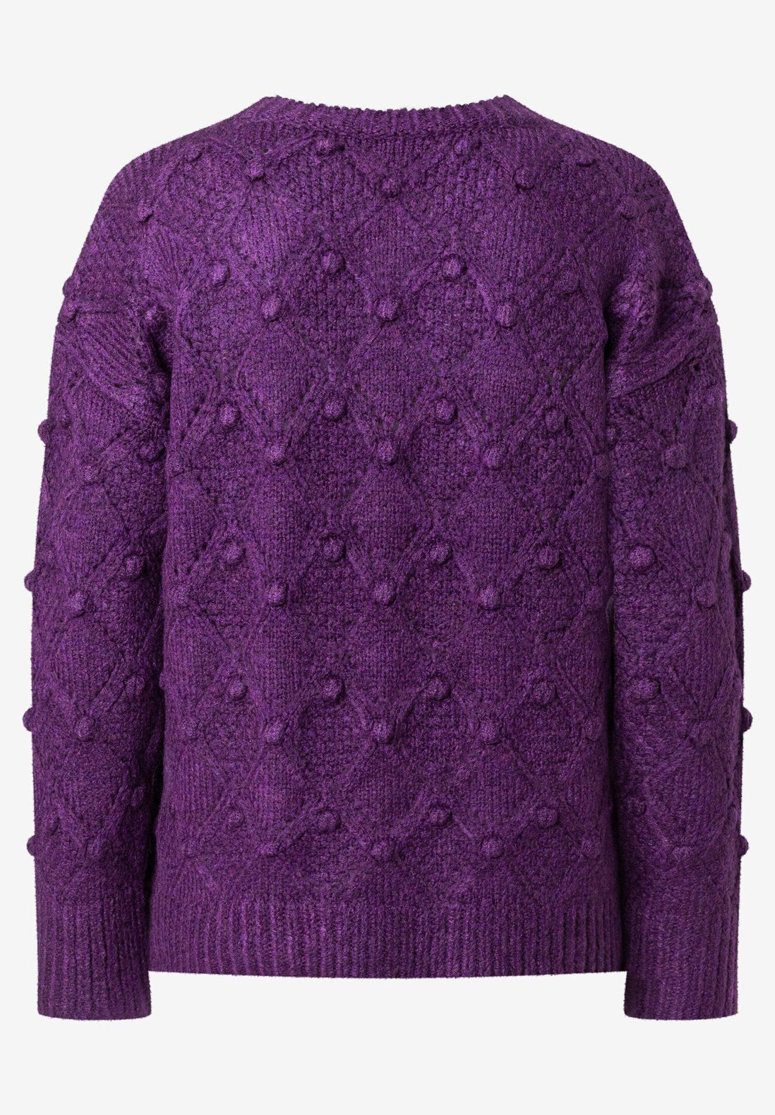 Purple Sweater With Pompoms_31121059_0874_05