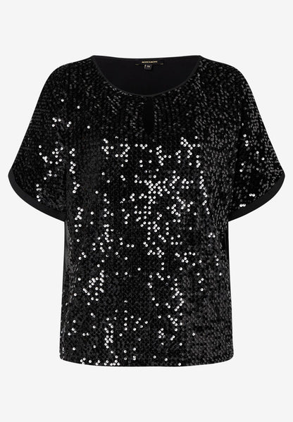 Black Sequin Blouse_31652081_0790_04