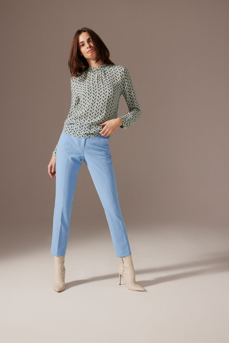 Sustainable Spring Blue Pants