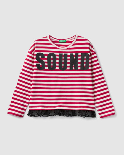 Fuchsia T-Shirt L/S Benetton