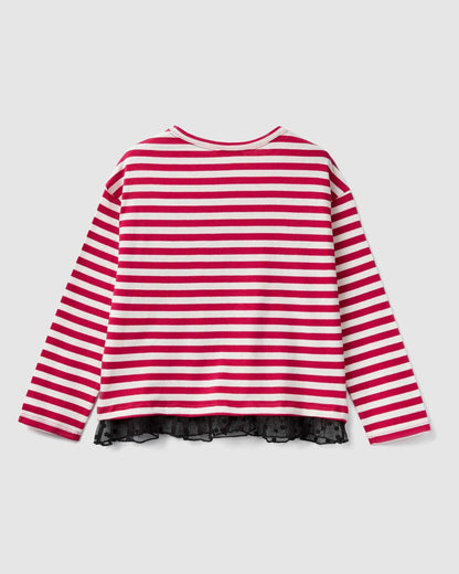 Fuchsia T-Shirt L/S Benetton
