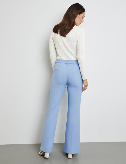Slightly Flared Stretch Trousers_320002-31333_80933_06