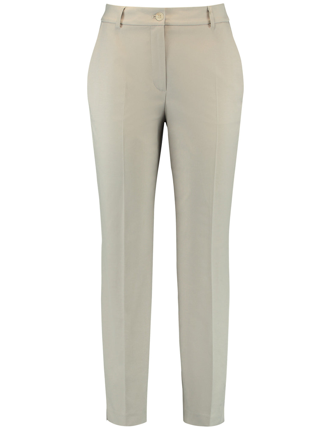 Straight Elegant Trousers With Pressed Pleats_320003-31332_90031_01