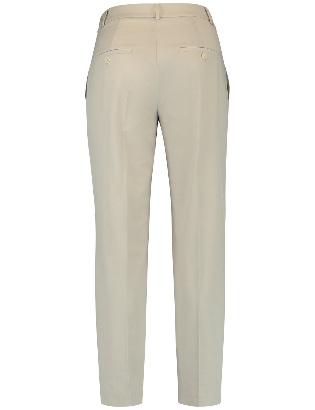 Straight Elegant Trousers With Pressed Pleats_320003-31332_90031_02