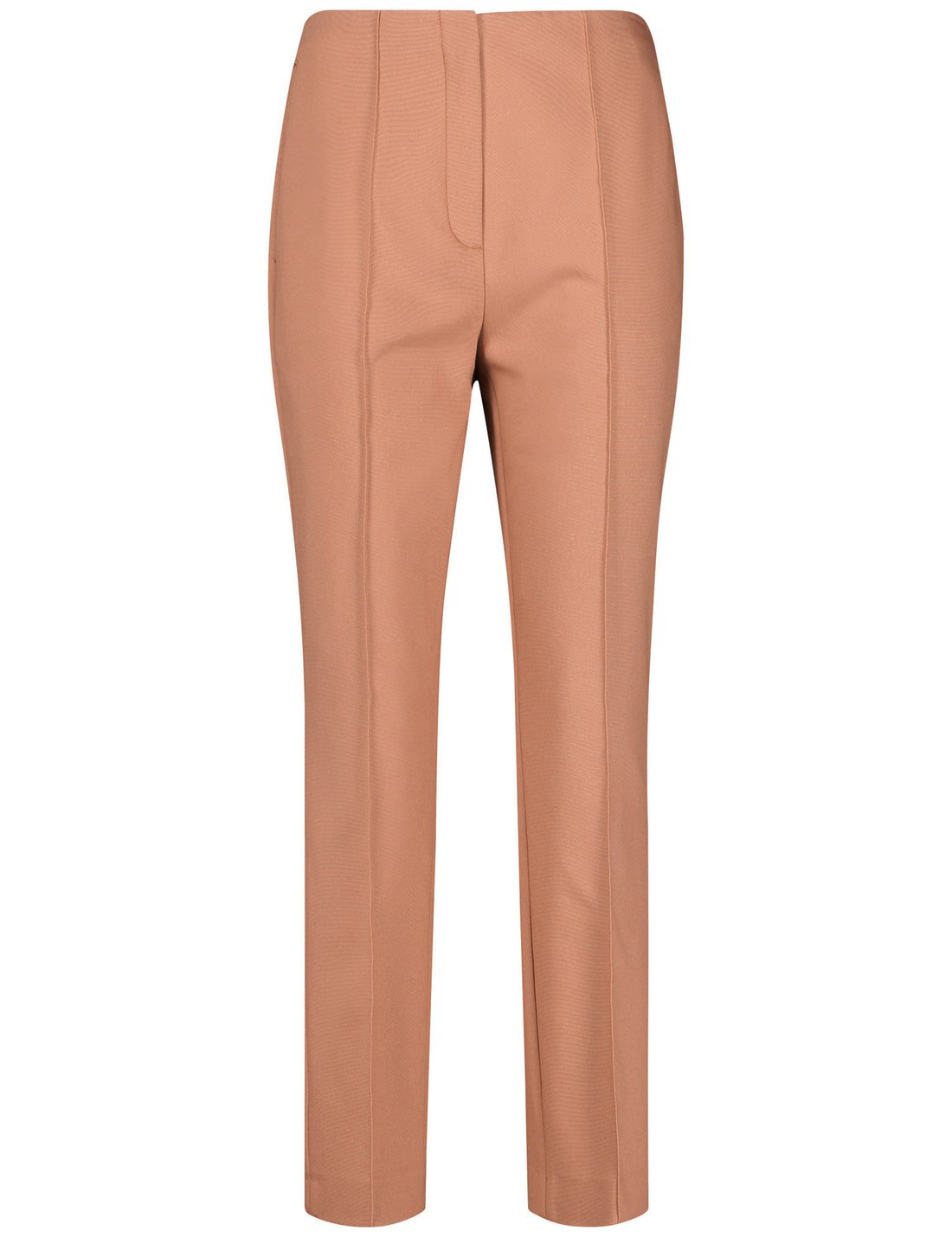 Trousers With Stretch For Comfort And Vertical Pintucks_320004-31334_70243_02