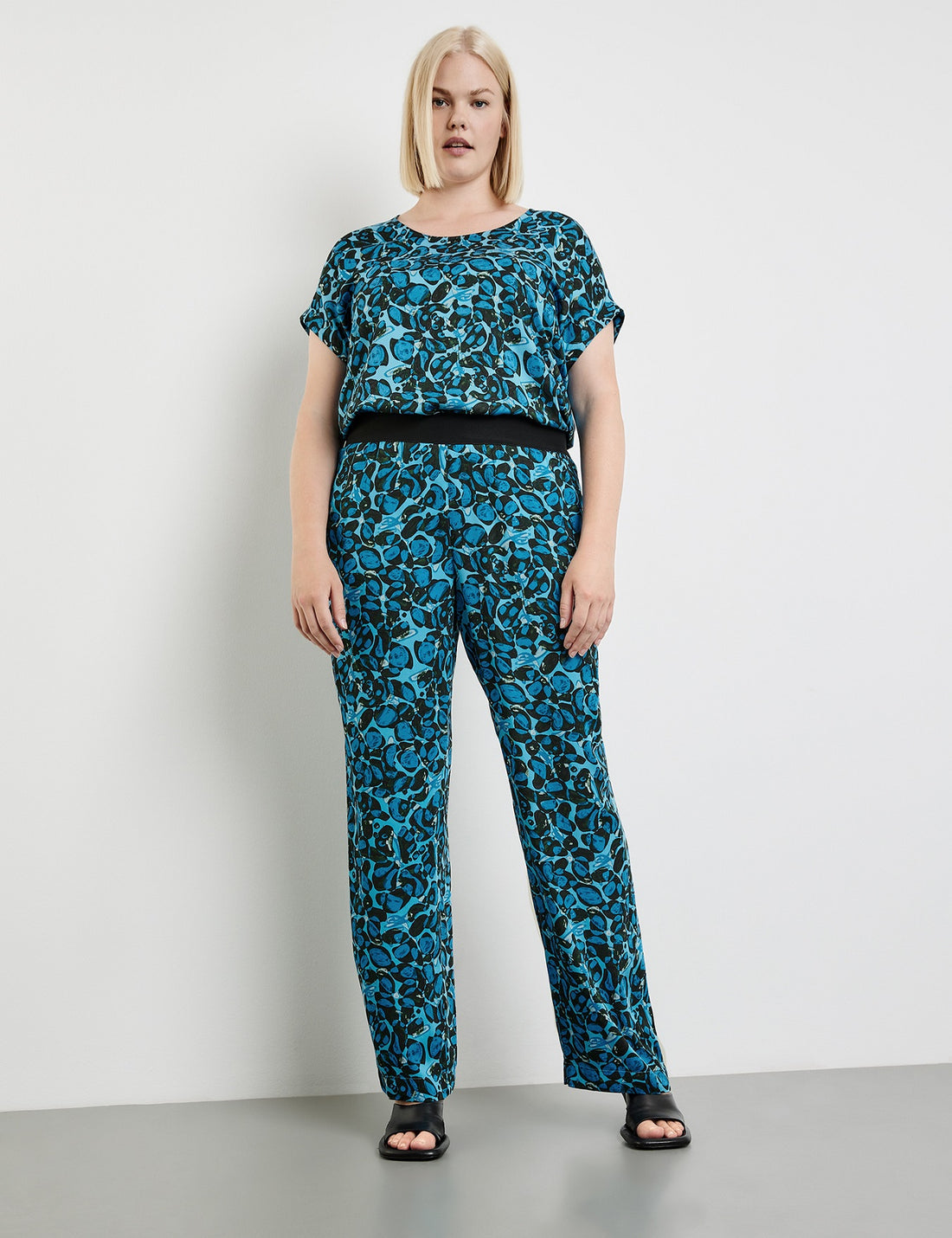 Multi-Color Palazzo Trousers With A Print, Carlotta_01