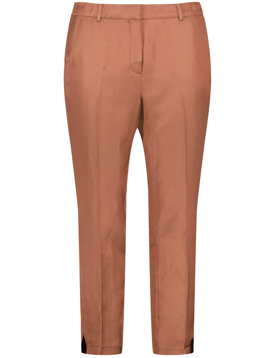 7/8 Length Linen Blend Trousers, Greta_320205-21302_7360_01