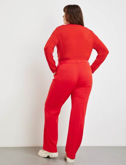 Smart Trousers With A Wide Leg, Greta_320222-21321_6380_06