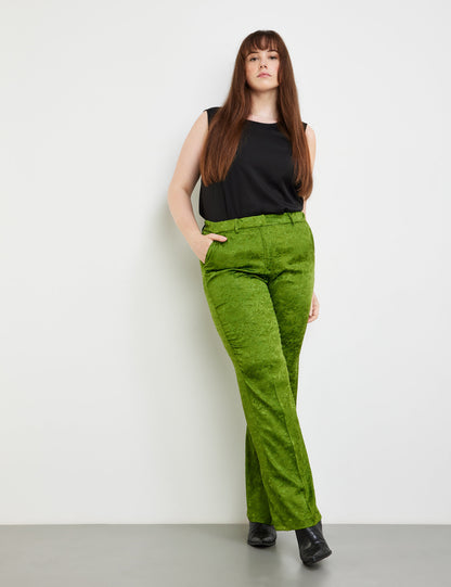 Shiny Jacquard Trousers Greta_320226-21323_5570_01