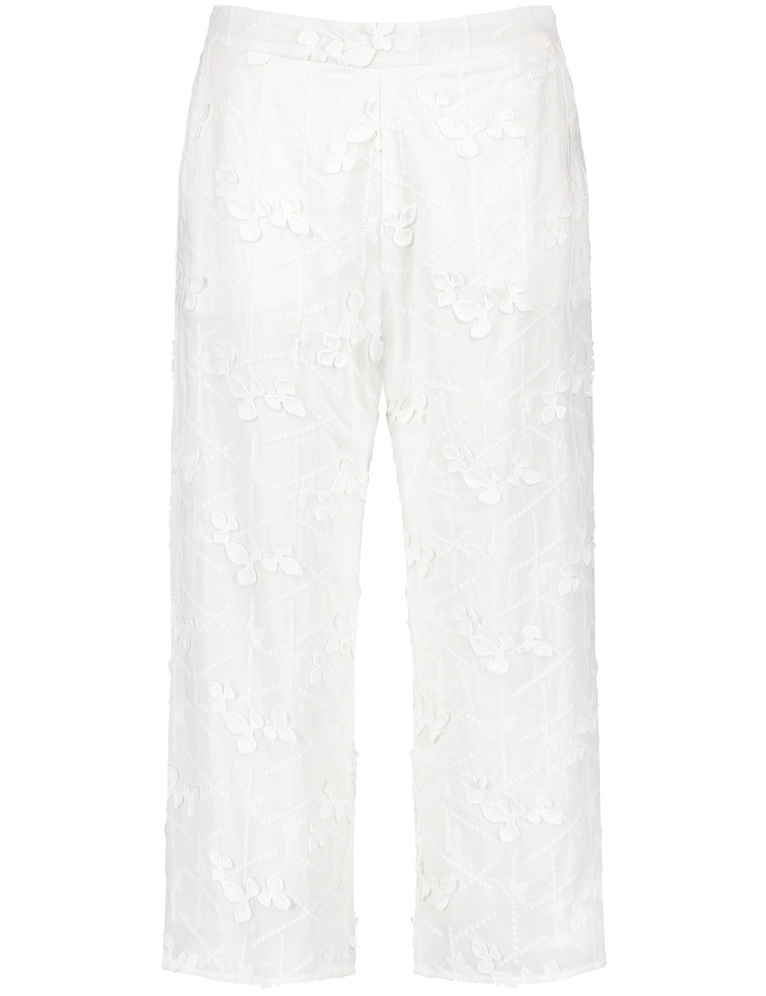 Palazzo Culottes With Bobbin Lace