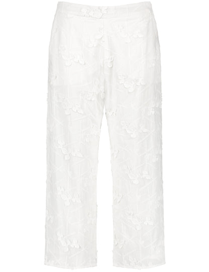 Palazzo Culottes With Bobbin Lace