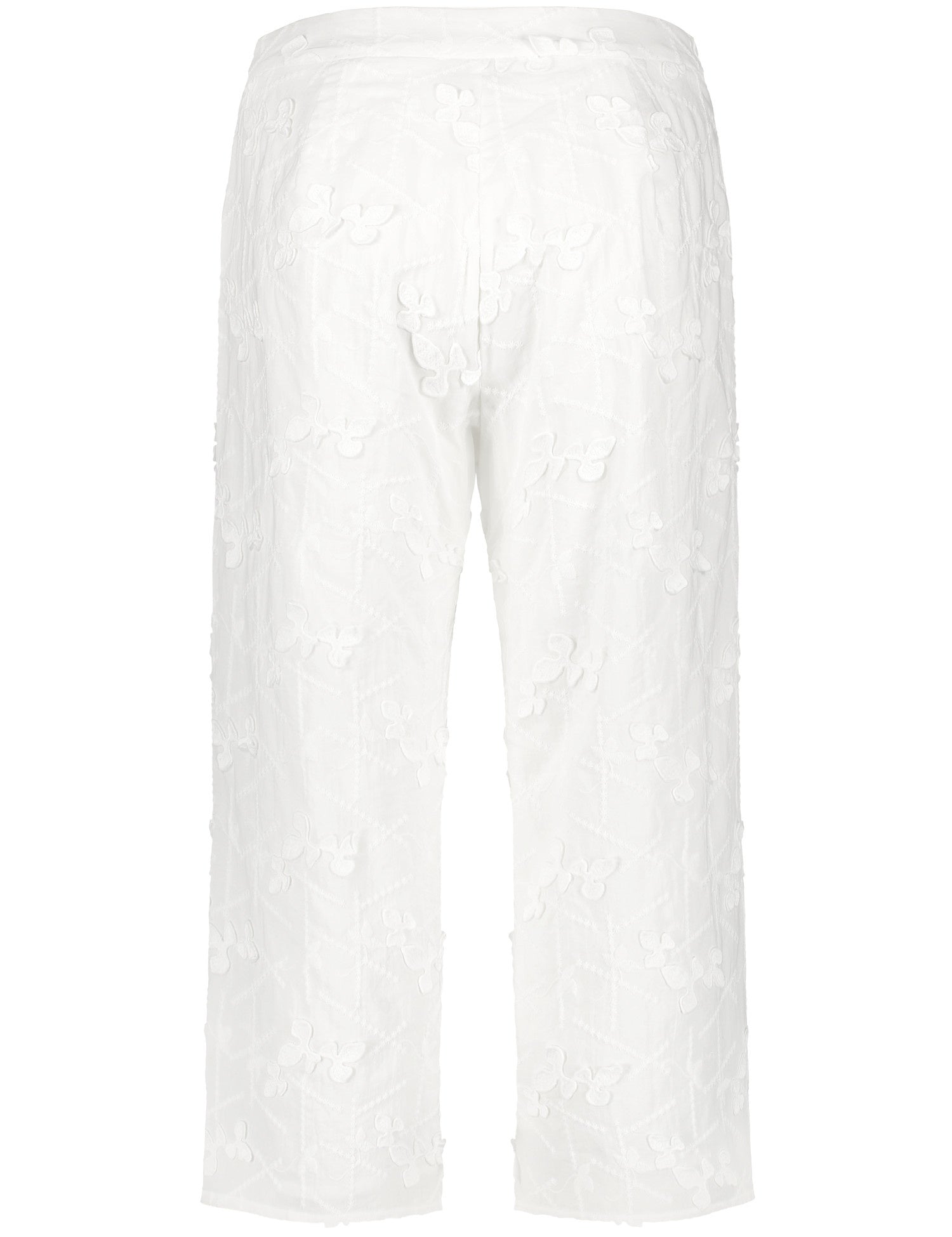 Palazzo Culottes With Bobbin Lace