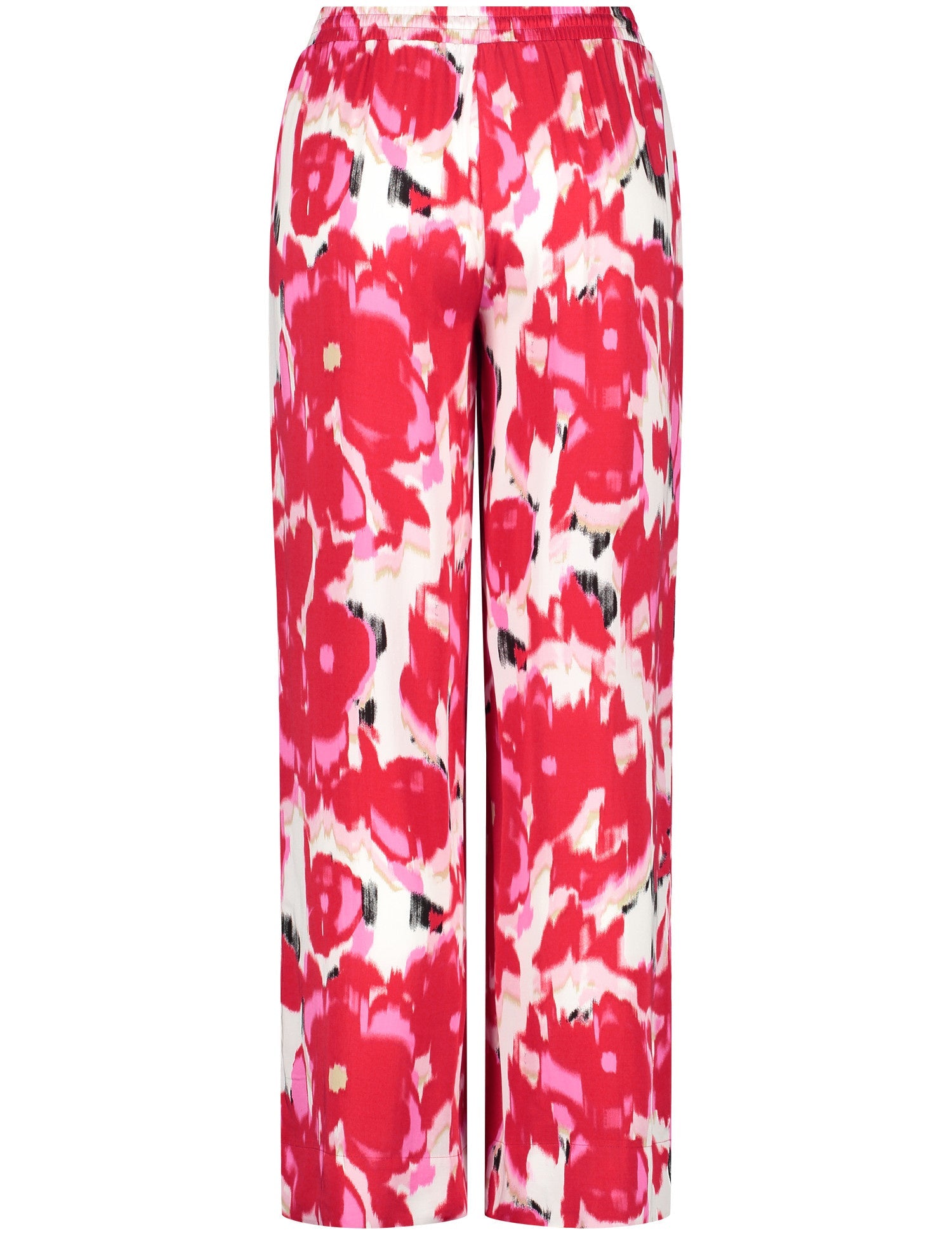 Palazzo Trousers With A Floral Print Taifun