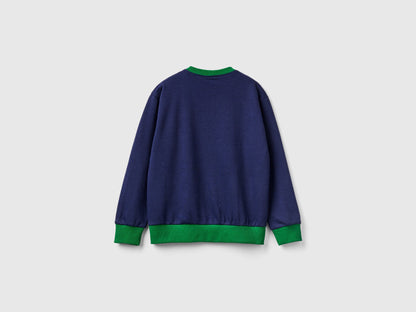 Color Block Sweatshirt With Print_32N4C10DJ_1U3_02