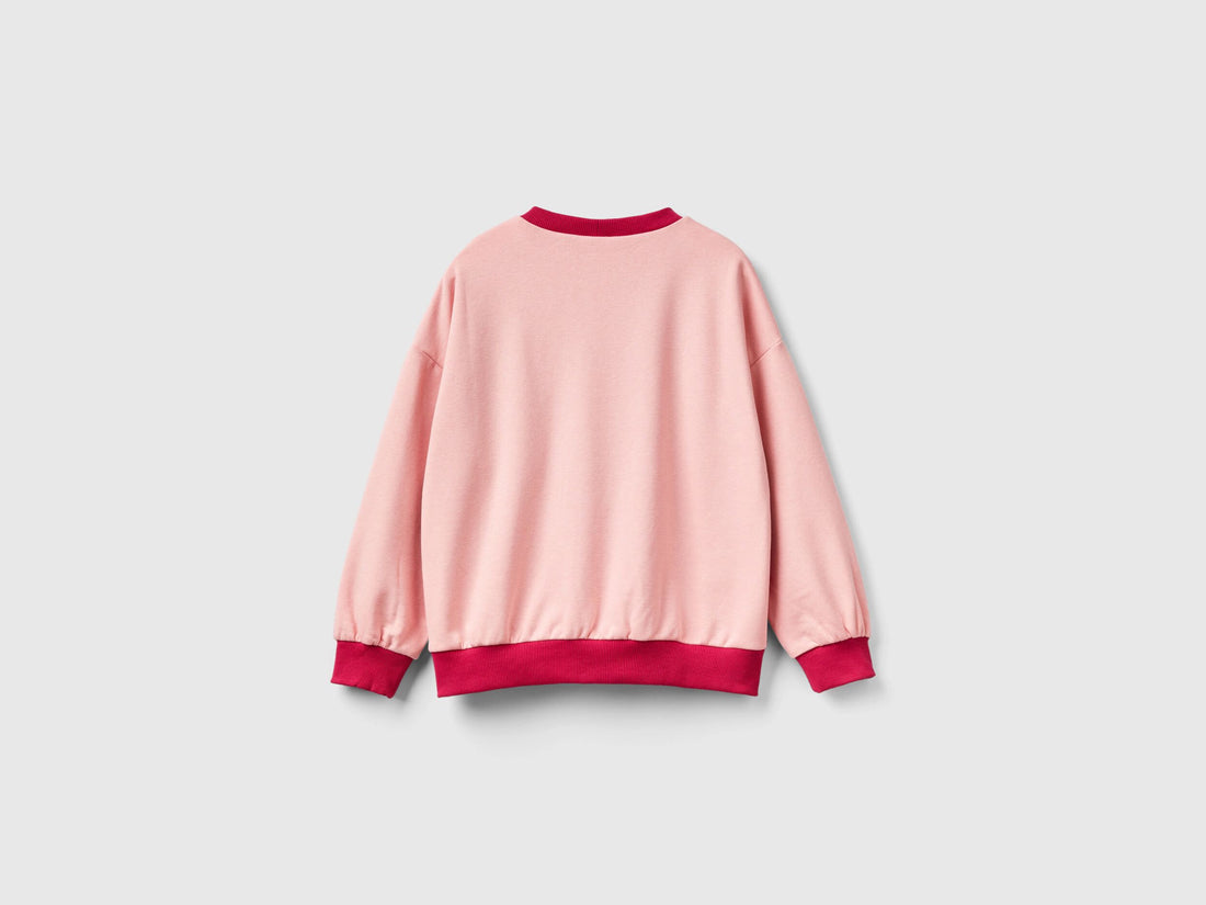 Color Block Sweatshirt With Print_32N4C10DU_2E8_02