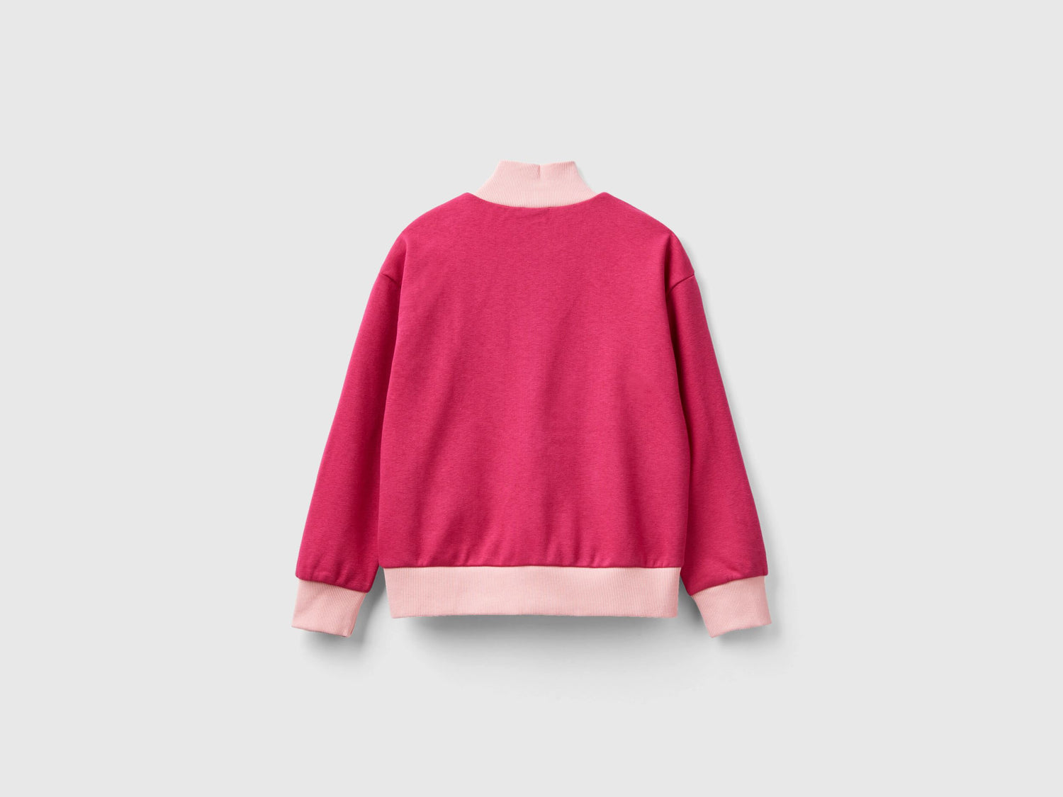 Zip Up Sweatshirt With Print_32N4C502R_03Z_02