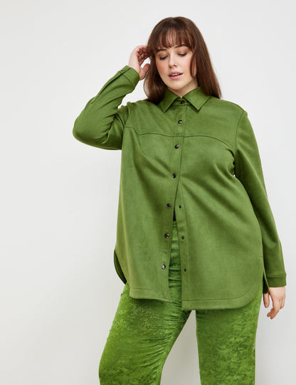 Casual Overshirt In A Velour Look_330210-21324_5570_05