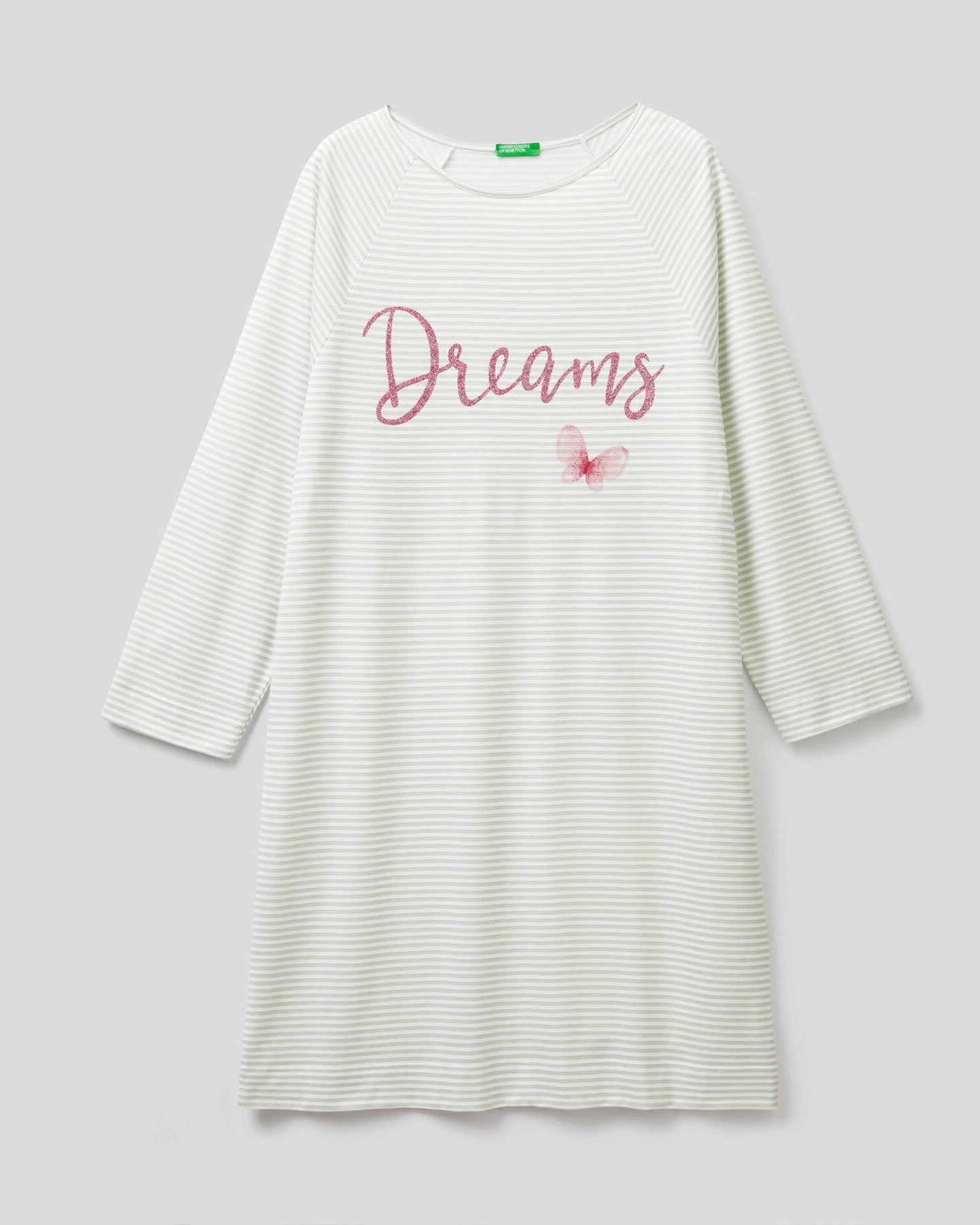 Light Grey Night Dress Benetton