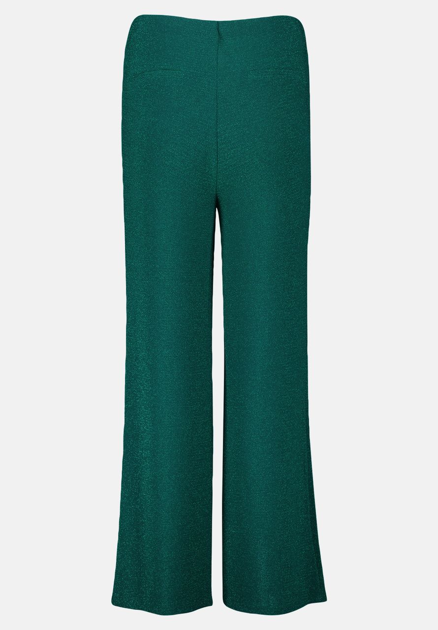 Green Dress Trousers With Elastic Waistband_3410-4164_5867_05