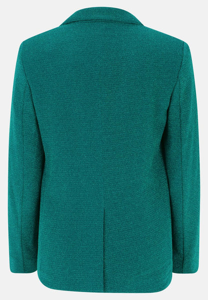 Green Blazer With Lurex Thread_3411-4164_5867_05