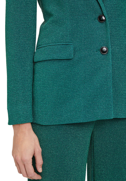 Green Blazer With Lurex Thread_3411-4164_5867_07