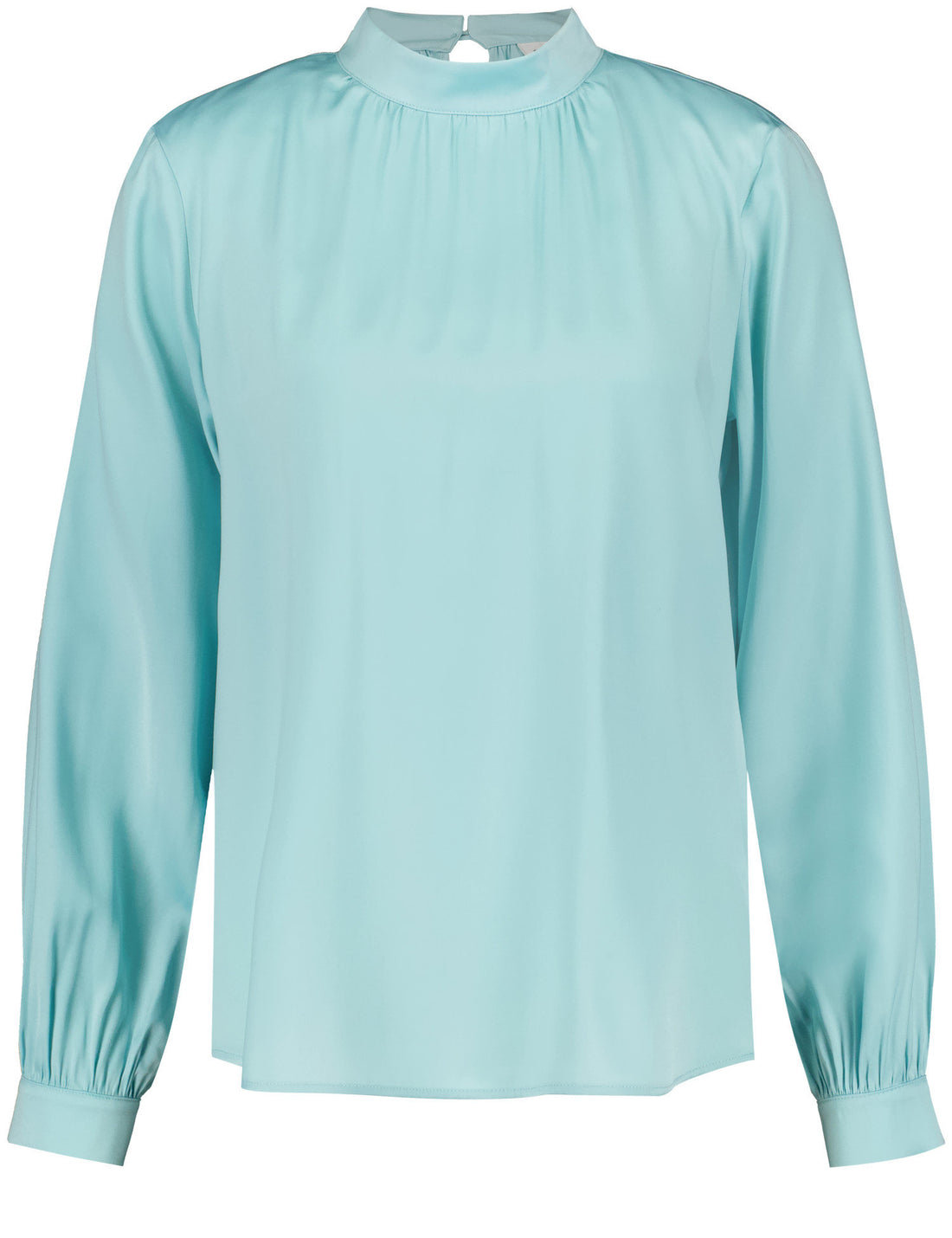 Flowing Blouse With A Stand-Up Collar_360067-31460_80938_02