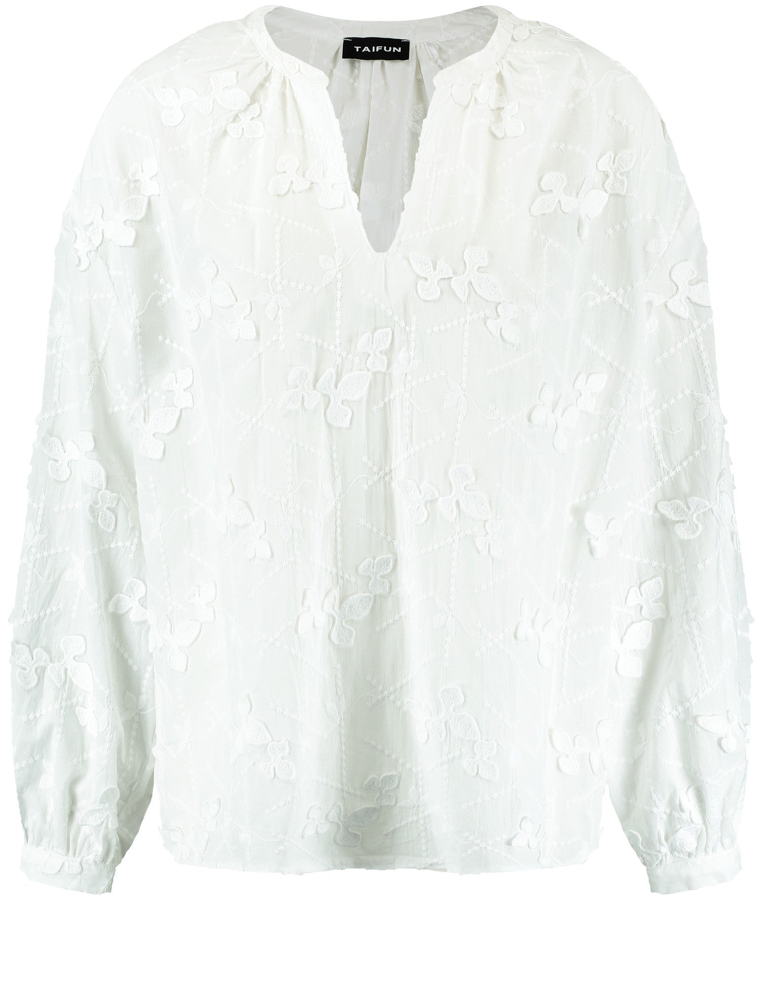 Cotton Blouse With Bobbin Lace