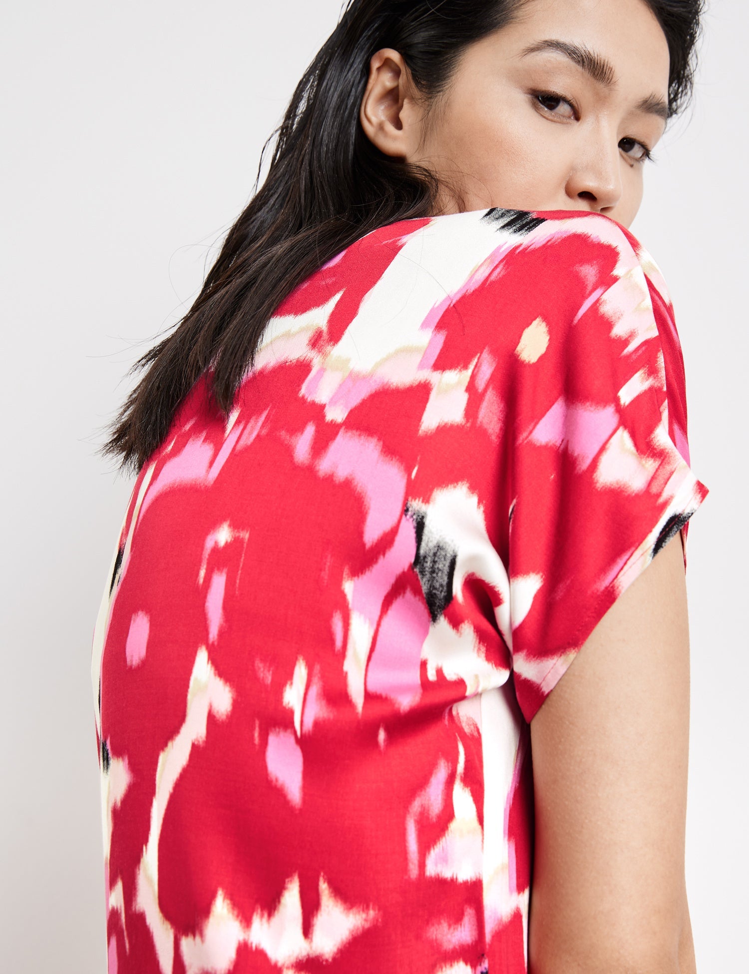 Blouse Top With An All-Over Floral Print Taifun