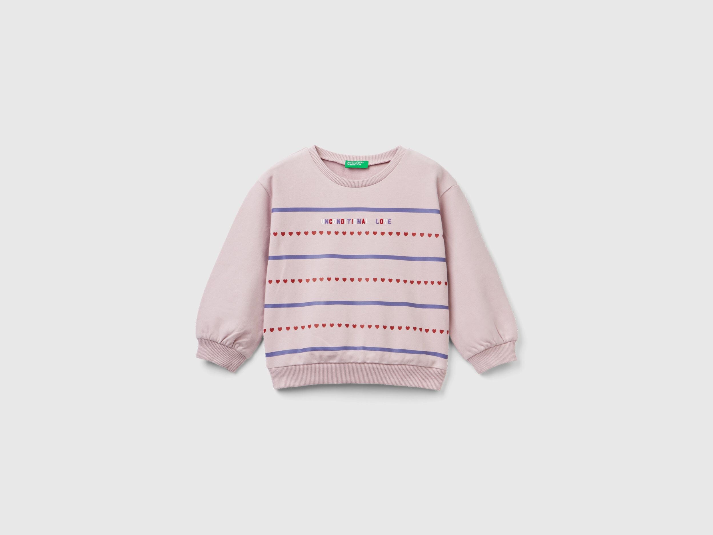 Sweatshirt With Print And Embroidery