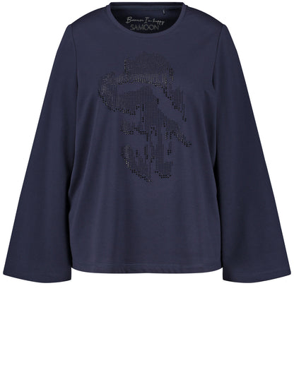 Sweatshirt With A Sparkling Motif_371245-26416_8450_02