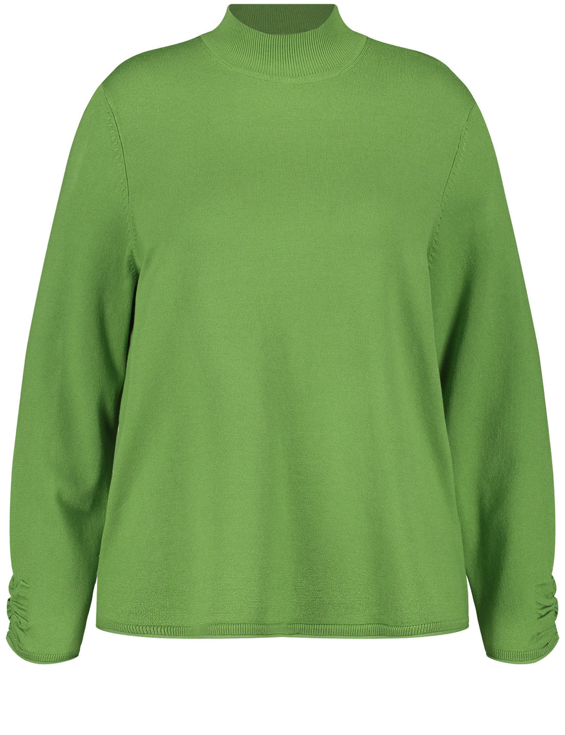 Fine Knit Jumper With Gathers On The Sleeves_372217-25400_5560_02