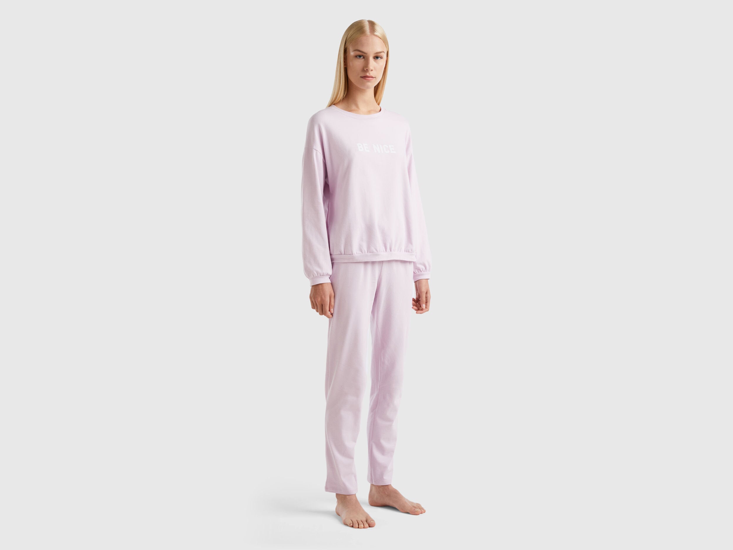 Long Pyjamas In Warm Jersey_37YW3P02A_07M_01