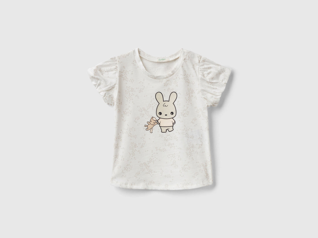 T-Shirt With Bunny Print_38U5A1049_62A_01