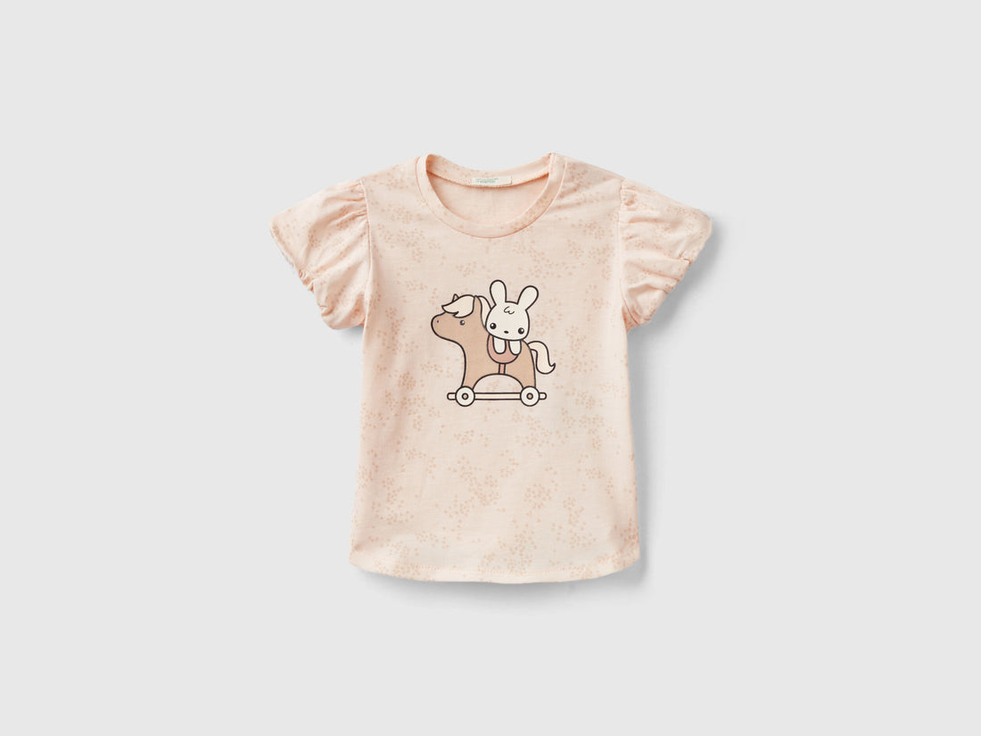 T-Shirt With Bunny Print_38U5A1049_62B_01