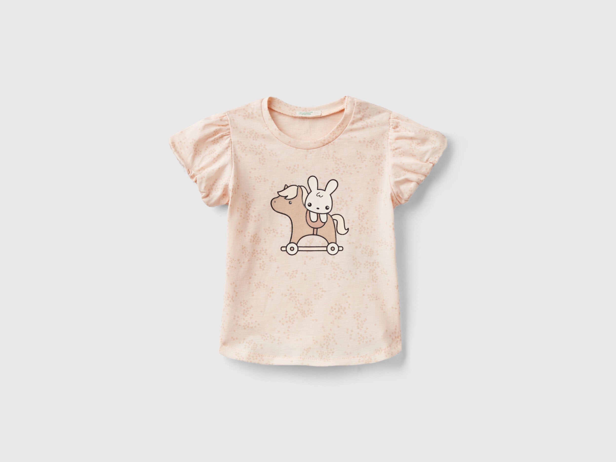 T-Shirt With Bunny Print_38U5A1049_62B_01