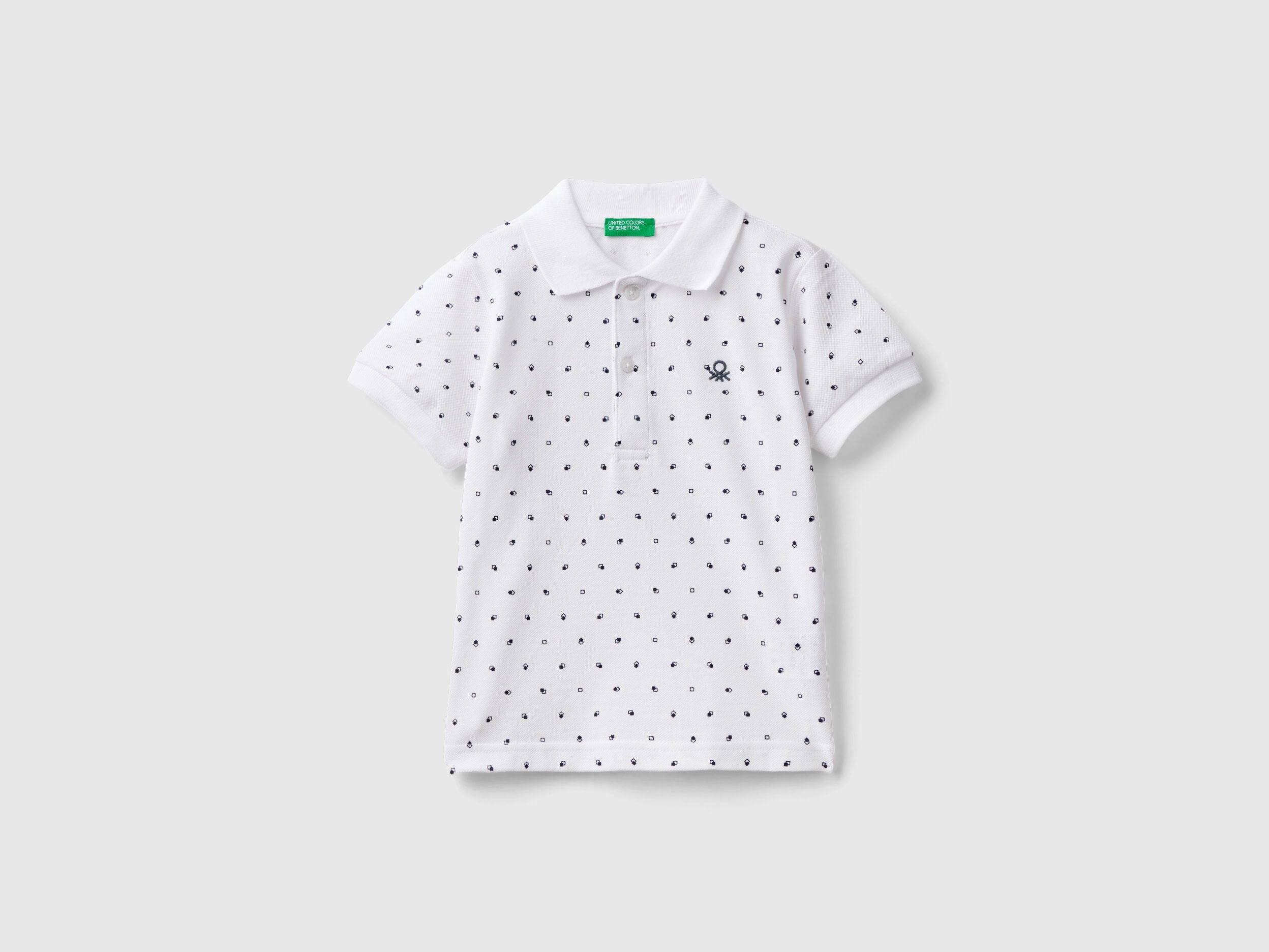 Slim Fit Micro Patterned Polo_38YVG300I_63K_01