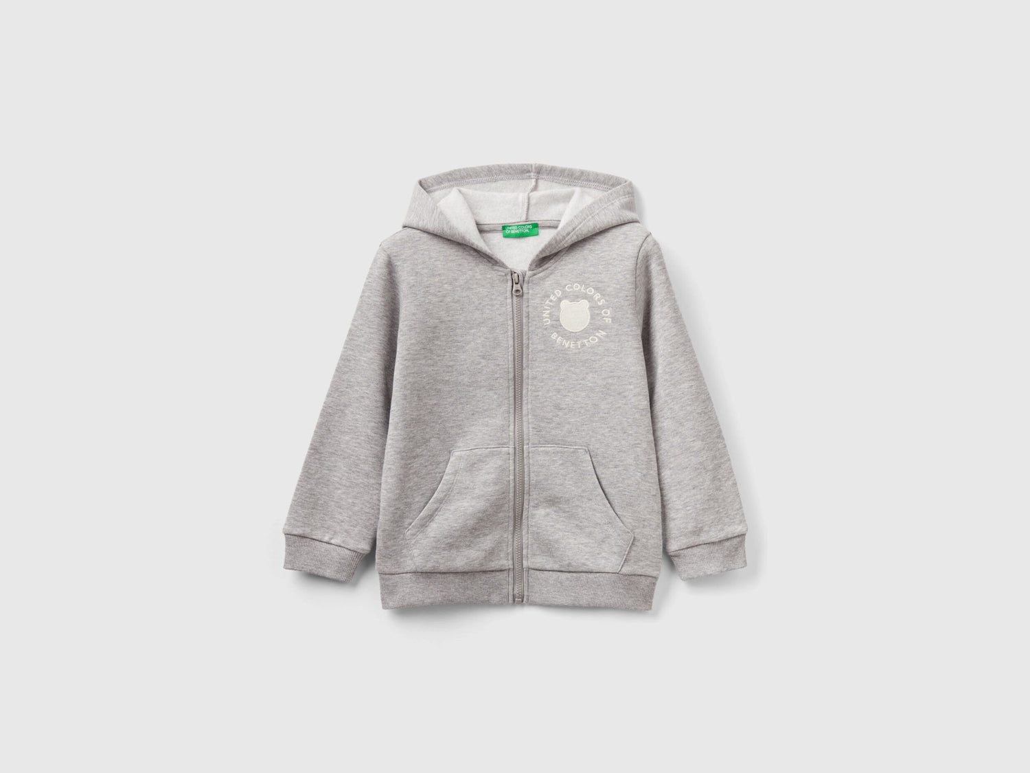 Zip-Up Sweatshirt In Cotton Blend_39M2G502E_501_01