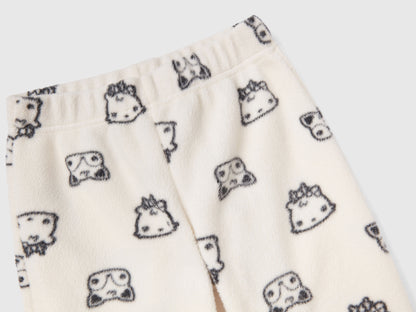 Fleece Pyjamas With Mascot Print_3A5U0P05F_79V_02