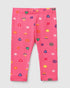 Fuchsia Leggings Benetton