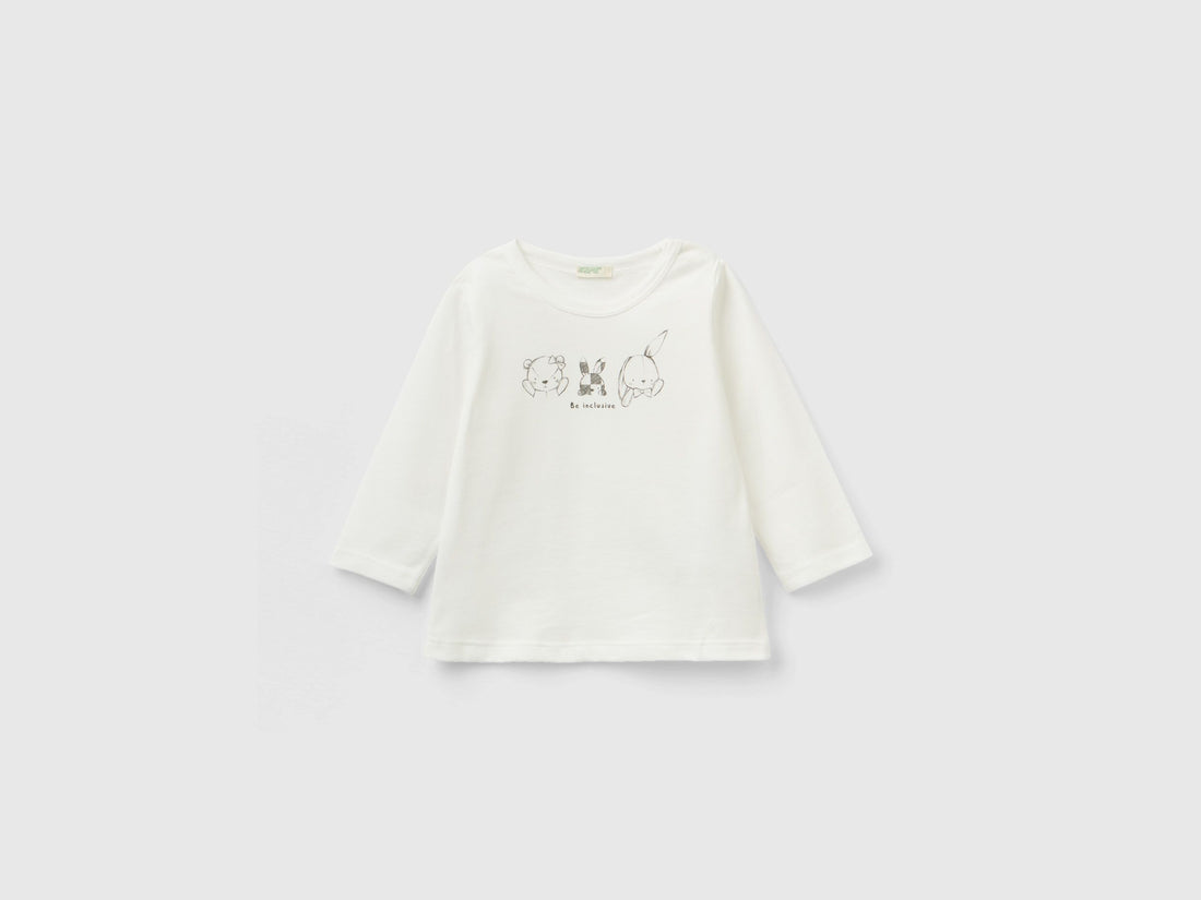 Long Sleeve 100% Organic Cotton T-Shirt