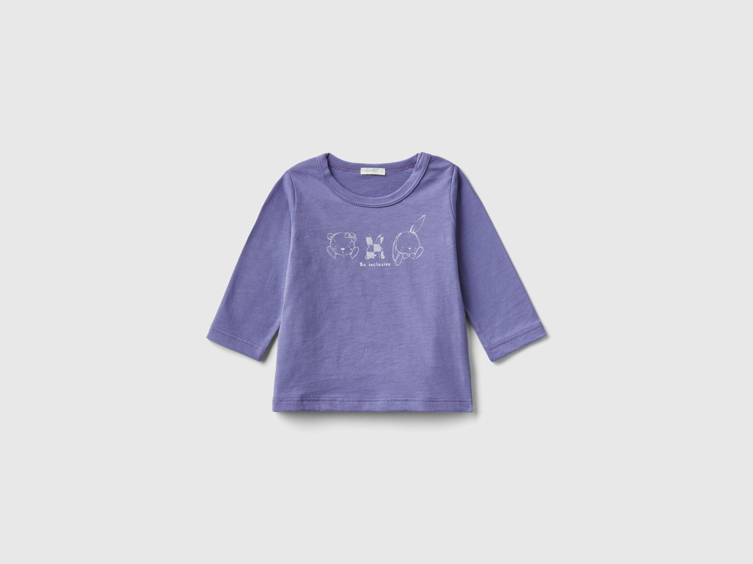 Long Sleeve 100% Organic Cotton T-Shirt