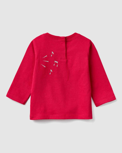 Fuchsia Sweater L/S Benetton