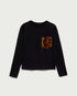 Black T-Shirt L/S Sisley