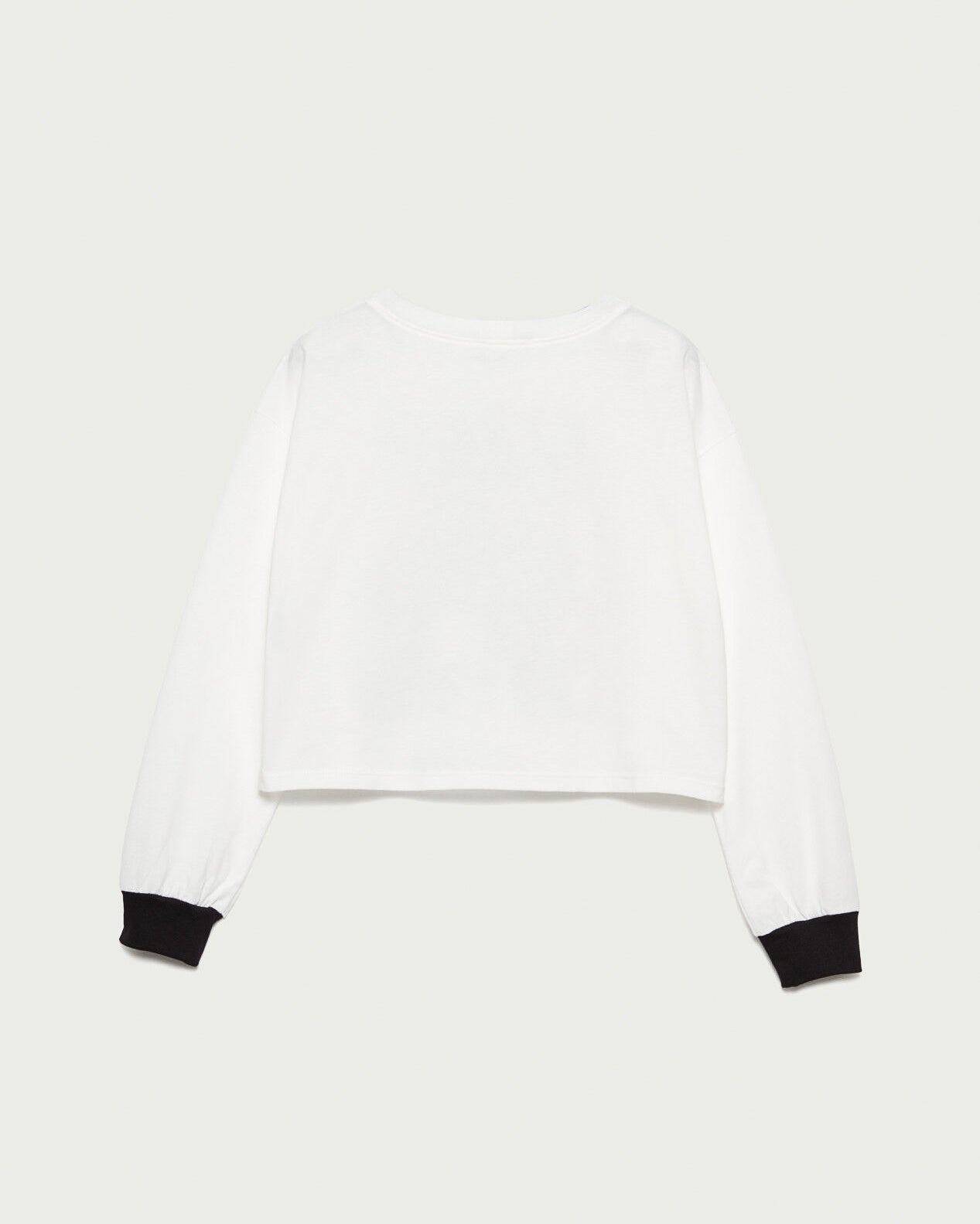 White Sweater L/S Sisley