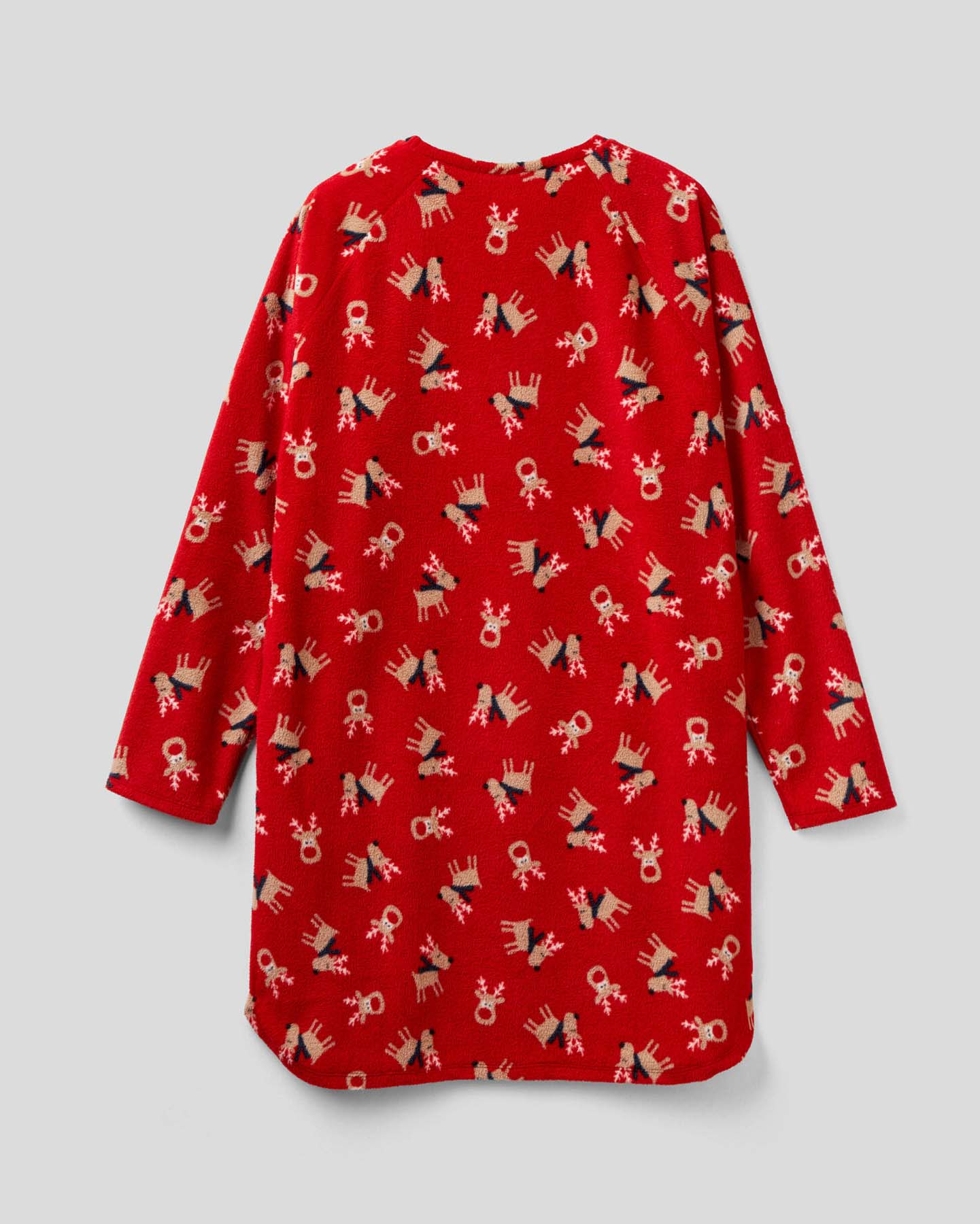 Red Night Dress Benetton