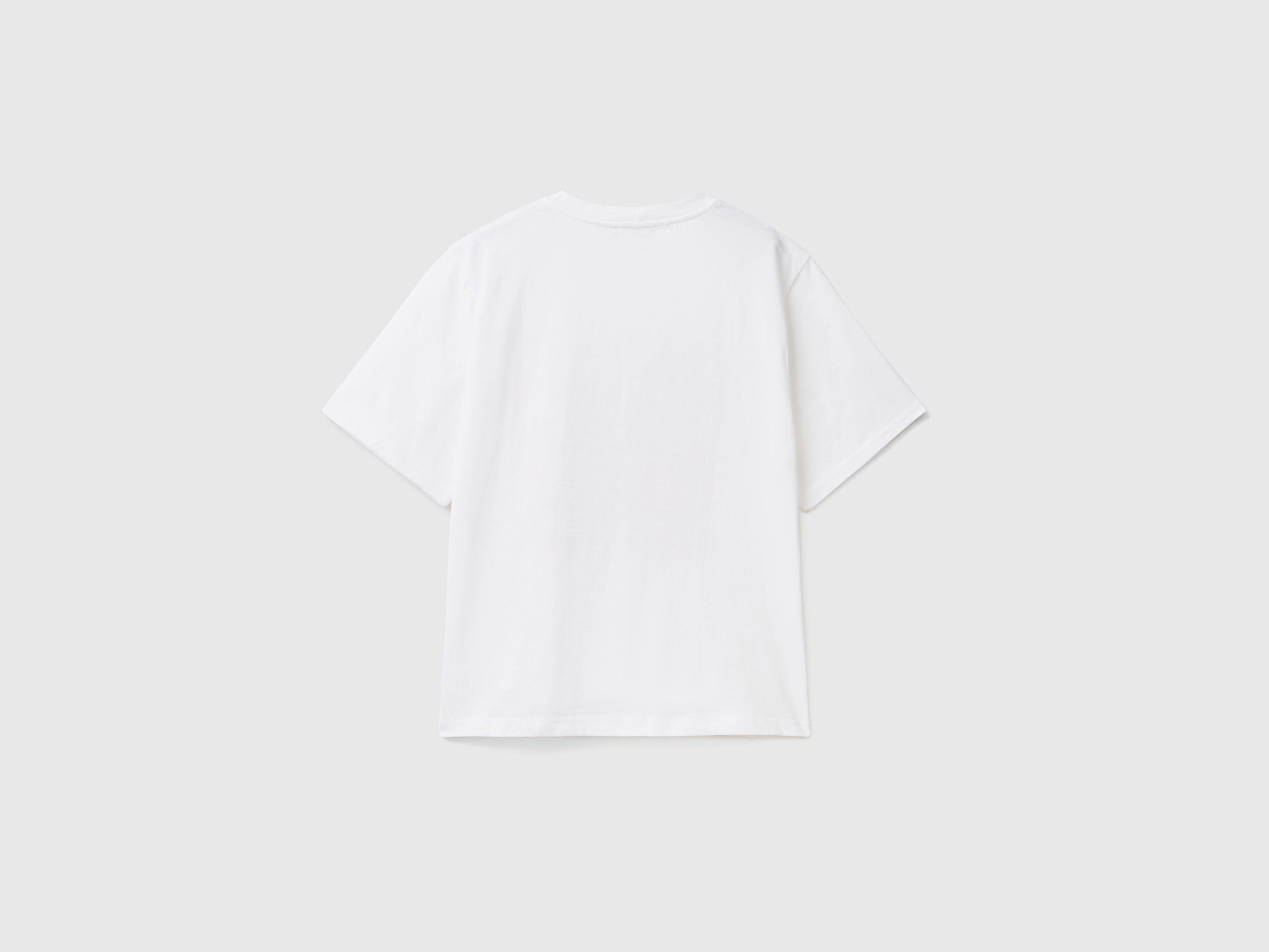 Cotton T-Shirt With Logo Print