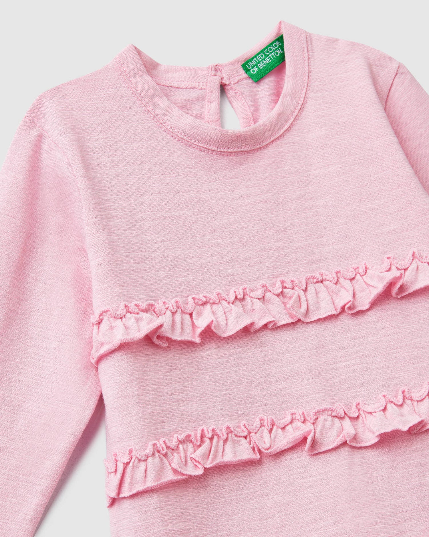 Pink T-Shirt L/S Benetton
