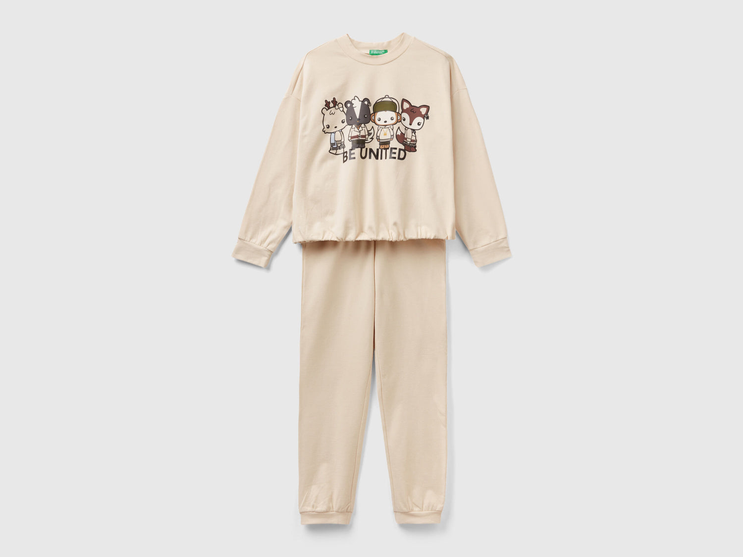 Mascot Pyjamas With Cropped Shirt_3DKE0P05J_1J4_01