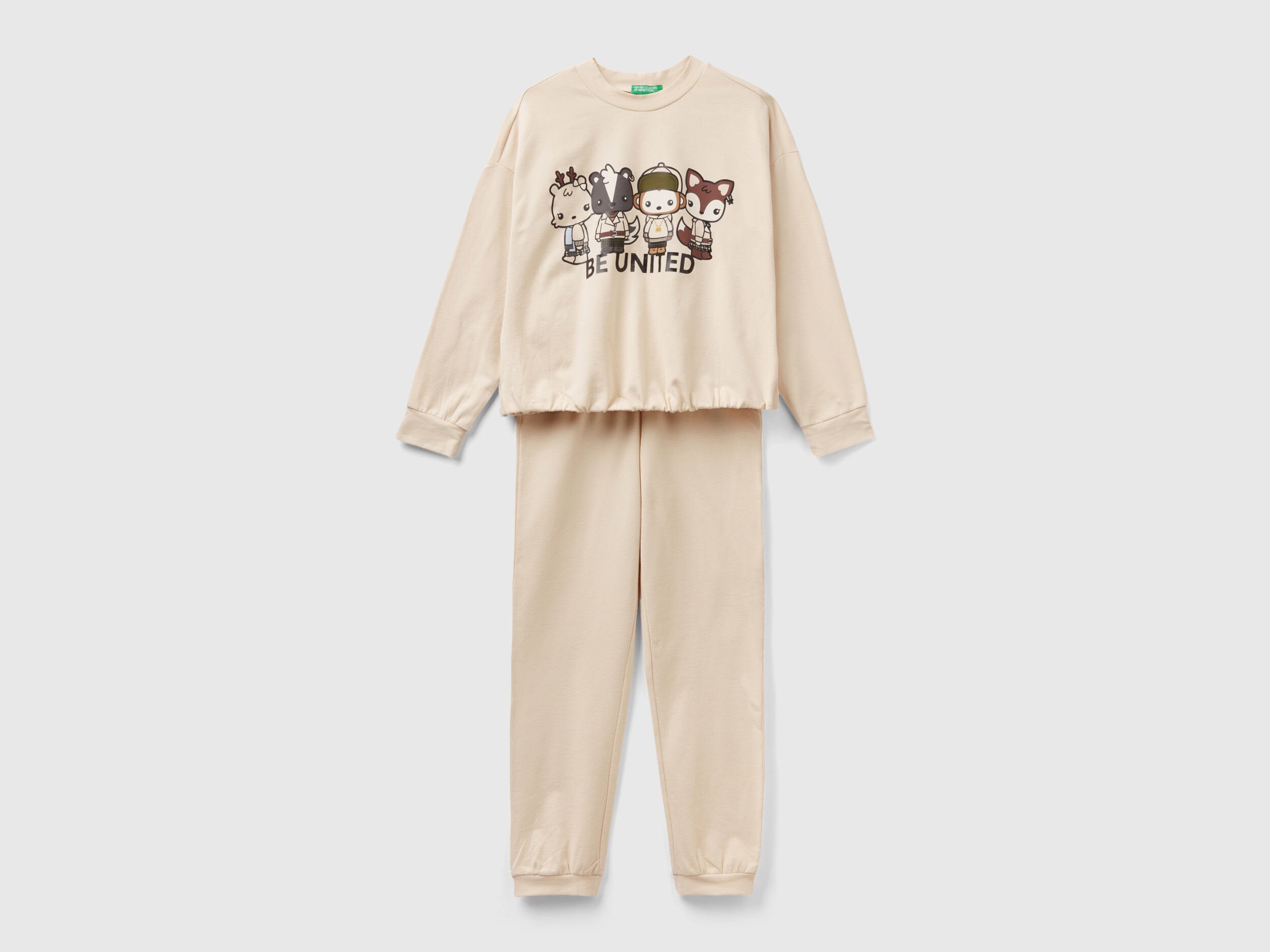 Mascot Pyjamas With Cropped Shirt_3DKE0P05J_1J4_01