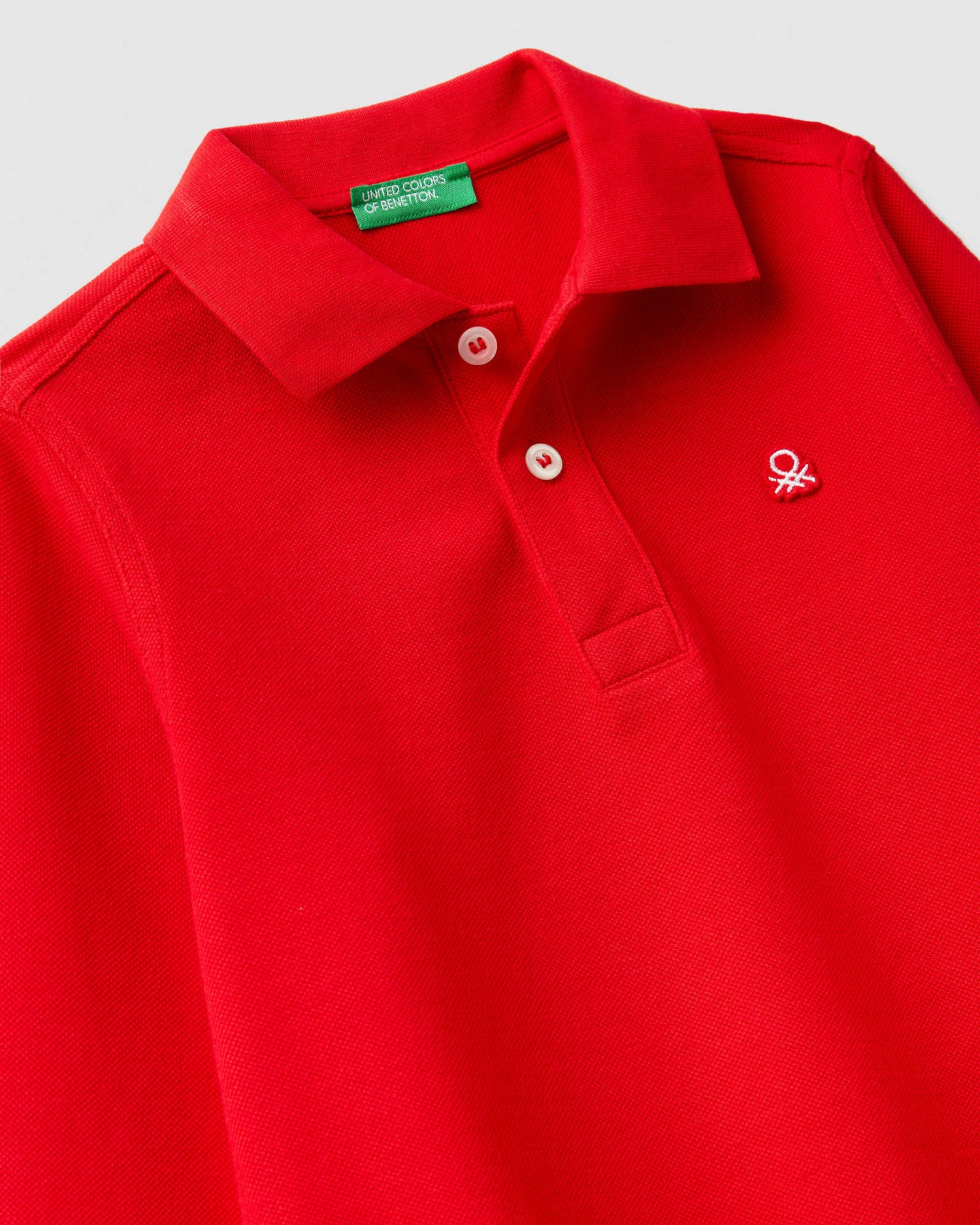 Red L/S Polo Shirt